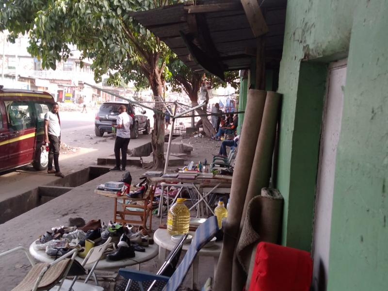 Parcelle à vendre ndjili Quartier 7 sur macadam