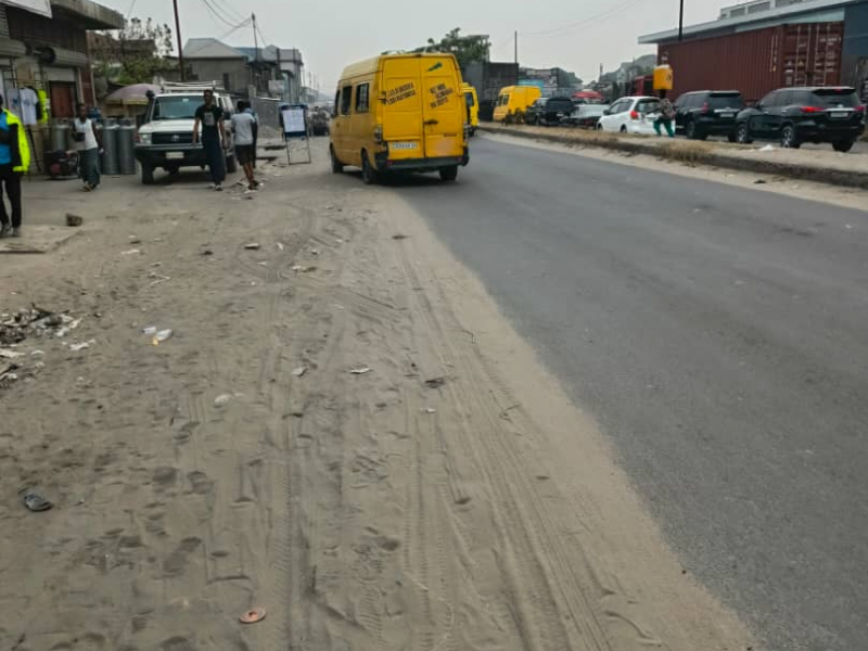 Vente terrain vidé à Limete 1 ÈRE RUE FUNA sur macadam