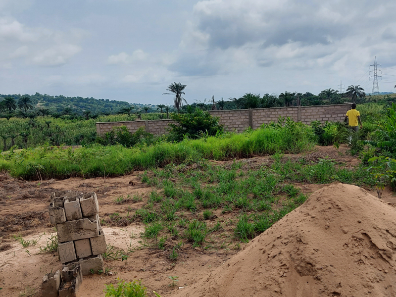 Terrain vide de 10m sur 20 à vendre à Kimwenza Gare