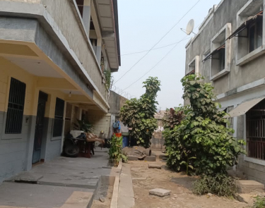 Parcelle à vendre avec 2 immeuble à limete