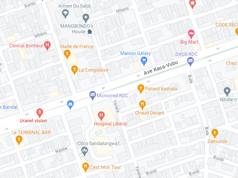 "Opportunité unique à saisir: Propriété sur l'Avenue Kasa Vubu, Bandal, Kinshasa"