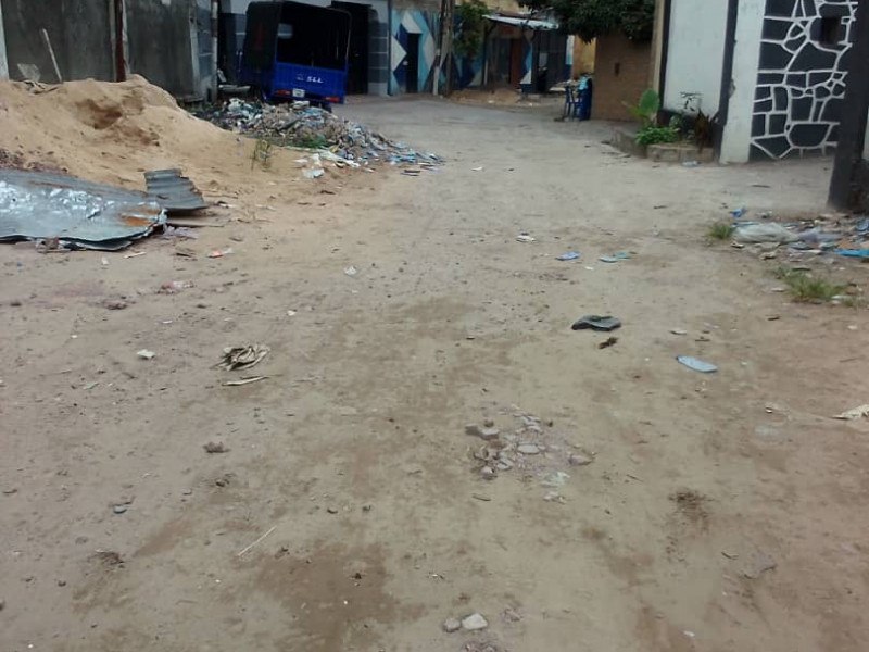 Vente terrain vidé à Limete 15 ème rué résidentiel motel fikin