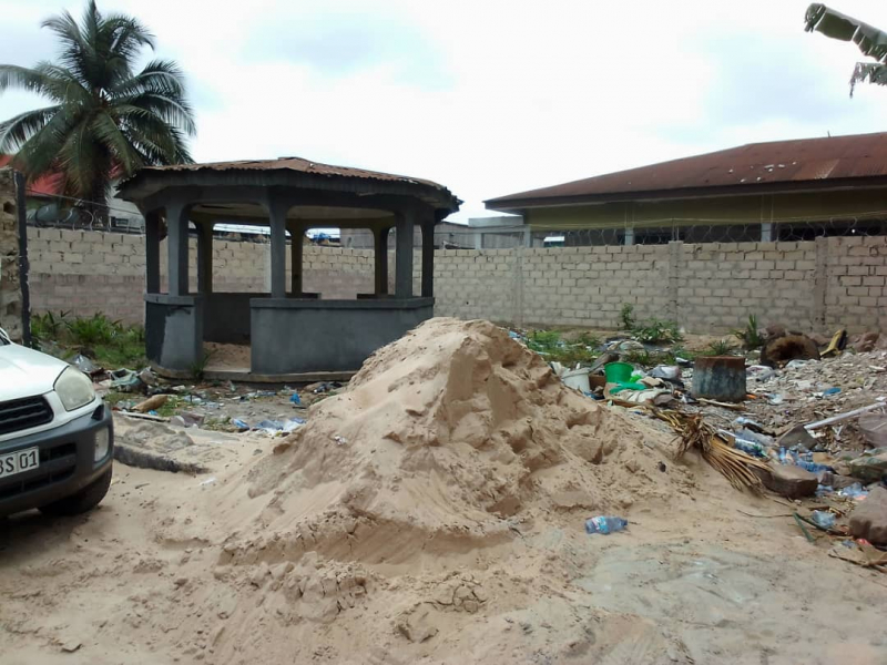 Vente terrain vidé à Limete 15 ème rué résidentiel motel fikin