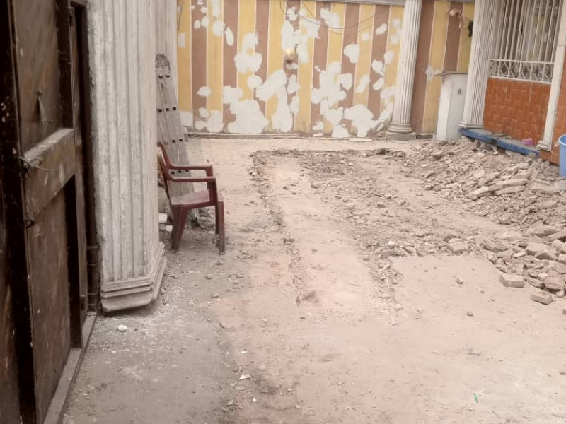 Vente parcelle d'un étage à Limete 12 ème rué industrielle