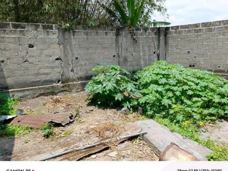 Terrain vide avec clôture mise en vente à LEMBA terminus